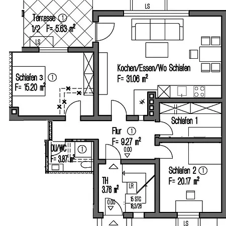 Apartamento 4 Moderner Alpen-chic Trifft Tradition Bei Muenchen Eg-r